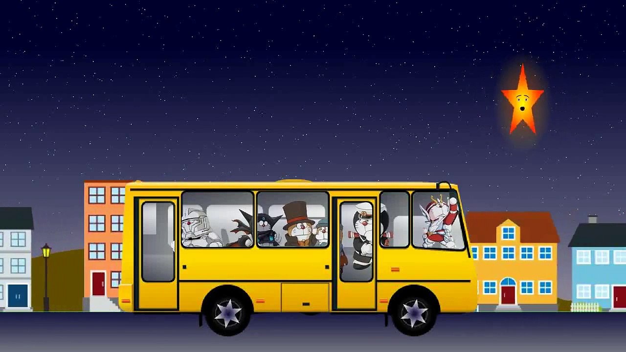 Doraemon 2 Twinkle Twinkle Little Star Nursery Rhyme Song For Kids Ironman Popeye StarWars Robot