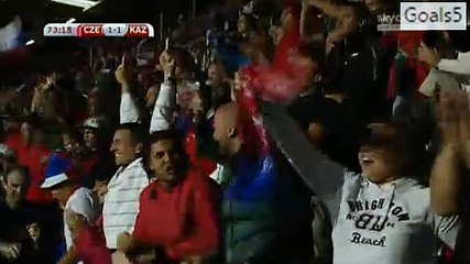 Milan Skoda Gaol Czech Republic 1 - 1 Kazakhstan EURO Qualifications 3-9-2015