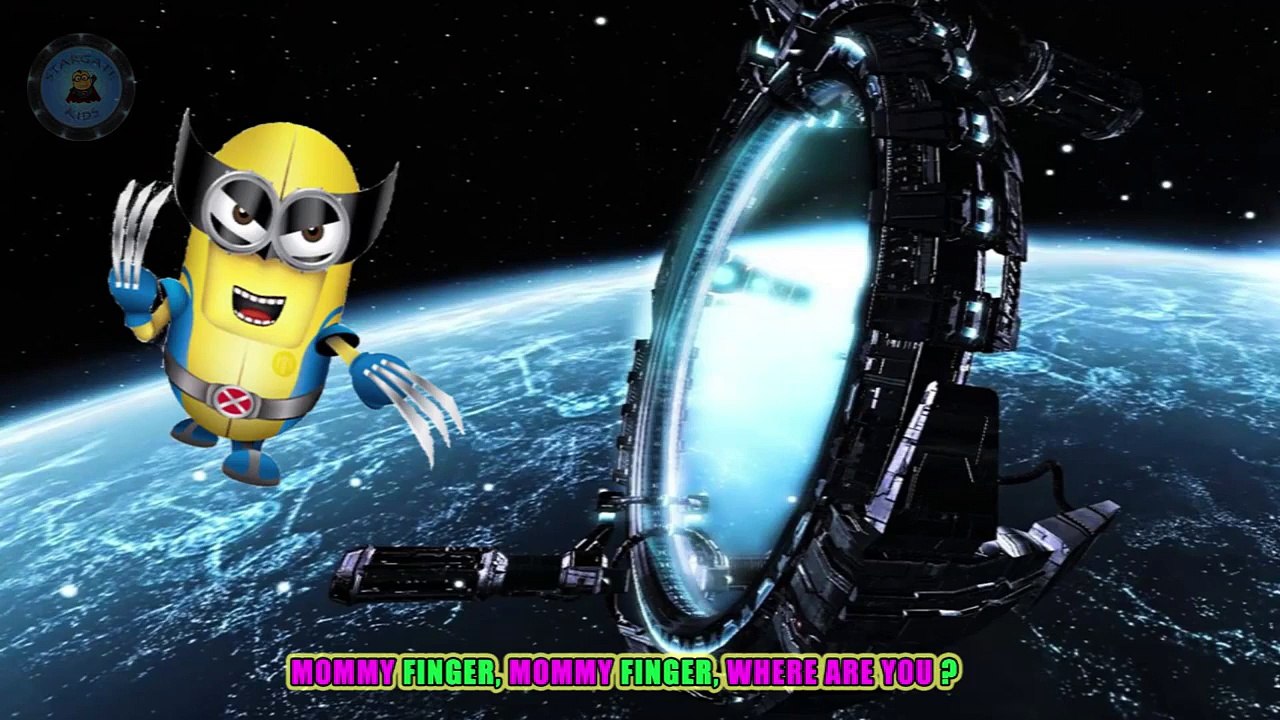 Finger Family MINIONS Nursery Rhymes | MY FINGER FAMILY RHYMES