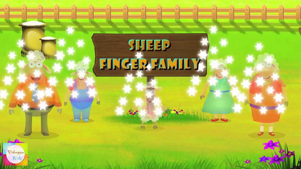 Sheep Finger Family Finger Family Rhymes For Children