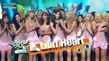 150828 Music Bank SNSD Lion Heart 4th Win 소녀시대 엠카운트다운 少女時代 Girls Ge