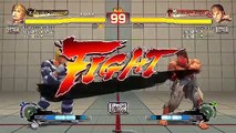 Ultra Street Fighter IV battle: Cody vs Ryu