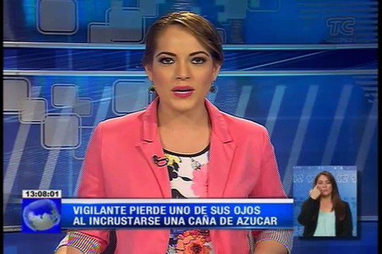 Vigilante pierde uno de sus ojos al incrustarse una caña de azúcar