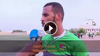 Alaixys Romao:Interview du joueur internationale du TOGO  à Djibouti au terrain stade municipal