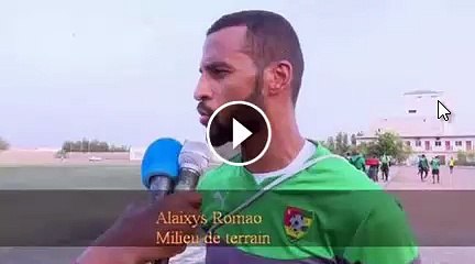 Alaixys Romao:Interview du joueur internationale du TOGO  à Djibouti au terrain stade municipal