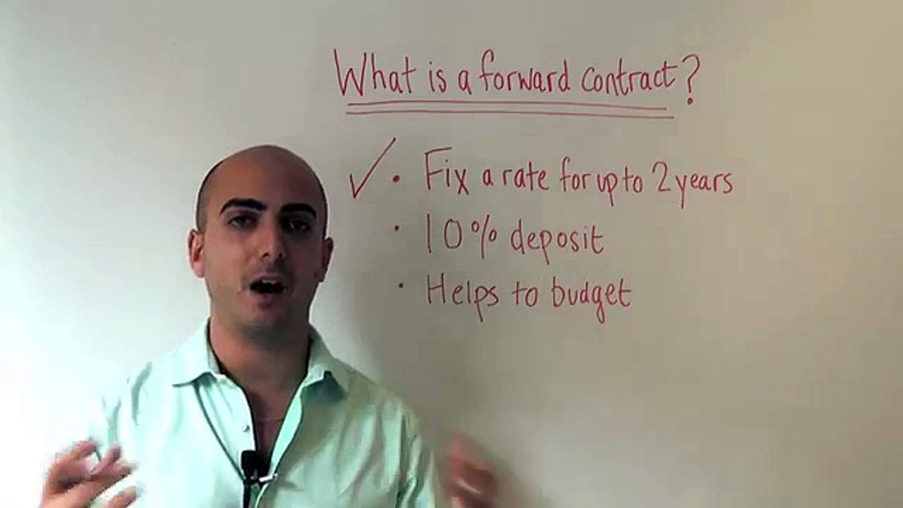 Forward Contract Explanation