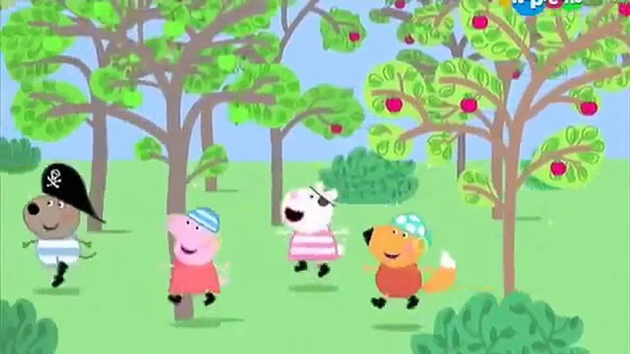 Мультик Свинка Пеппа Пиратский клад Сезон 4, серия 52 | Peppa Pig russian