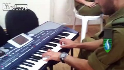 Mizrahi ('Arab Jewish') soldiers singing in Israeli army