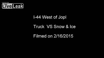 The Perils of Trucking In The Snow