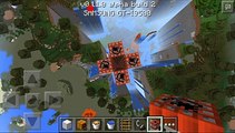 Minecraft P.E. Tnt Illusion & great tnt explosion