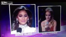 Miss Rhode Island Completely Bombs Miss USA Question