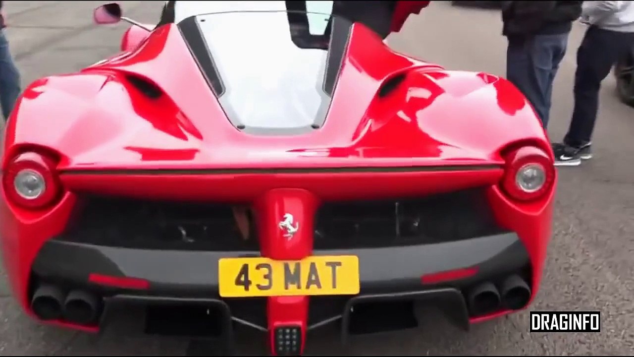 Ferrari LaFerrari Vs McLaren MP4-12C Drag Race
