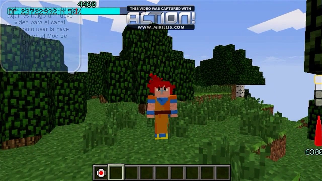 COMO USAR LA NAVE EN EL MOD DE DRAGON BLOCK C| MINECRAFT| 1.7.10