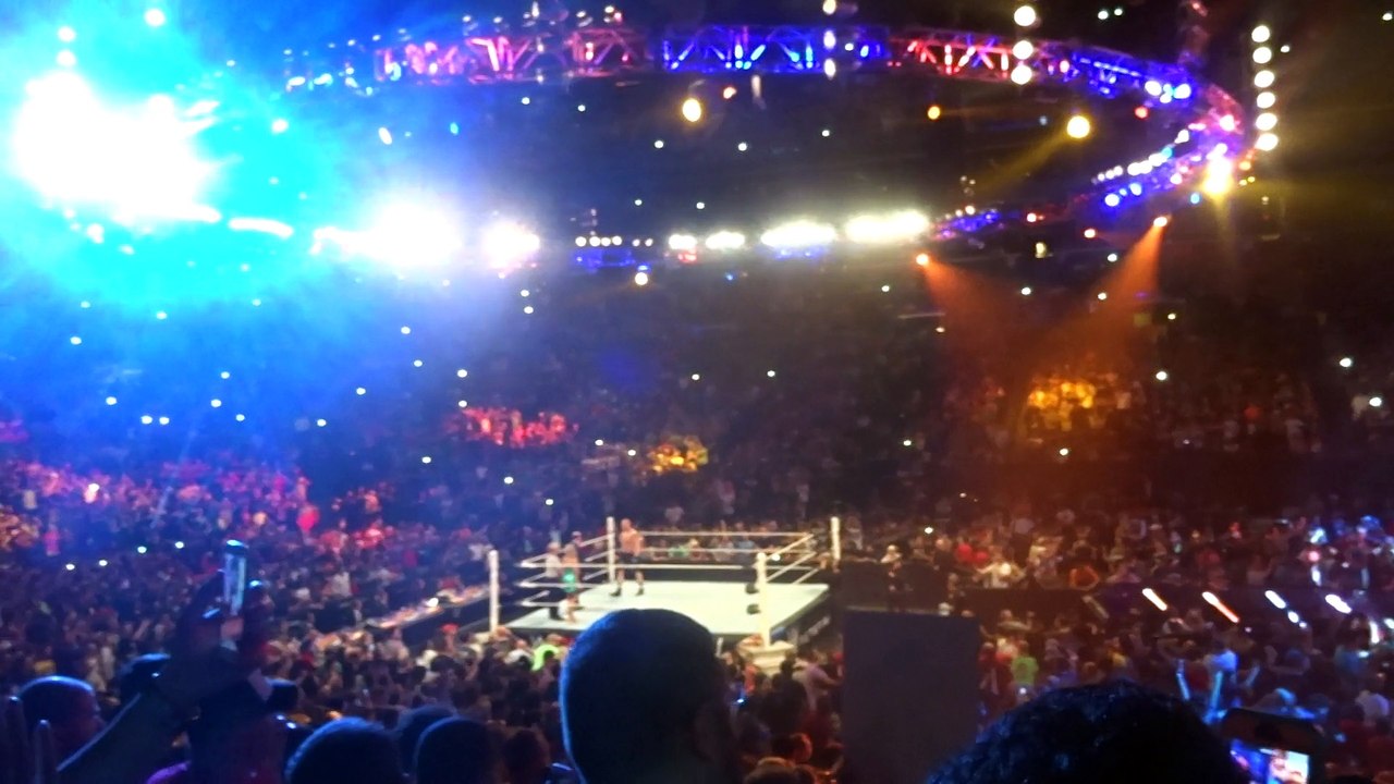 WWE SummerSlam 2015 Live Entrance The Undertaker Barclay Center NYC