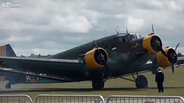 WW2 Junkers Ju 52 display