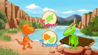 Dinosaur Train River Run Cartoon Animation PBS Kids Game Play Walkthrough