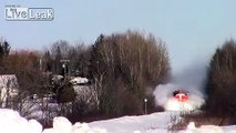 Train Doesn't Care That It's Winter