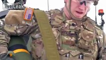 U.S. Soldiers Teach Latvian Soldiers how to use Defensive Javelin Missile