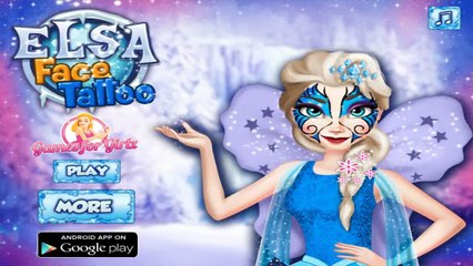 Frozen Games - Disney Princess Elsa Butterfly Face