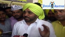 bhagwant mann on captain amarinder