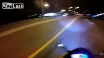 Car tries to take out bikers