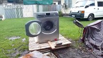 Hotpoint Front Loader Washing Machine Self Destruct