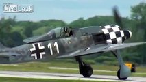 Focke Wulf FW-190 Airshow Flight