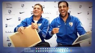 ¿Quieres conocer mejor a Joaquín y Jesús  del Málaga Club de Futbol?