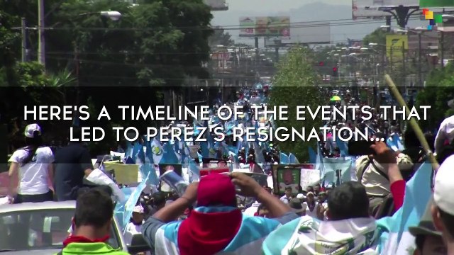 TIMELINE: Guatemalan President Resigns