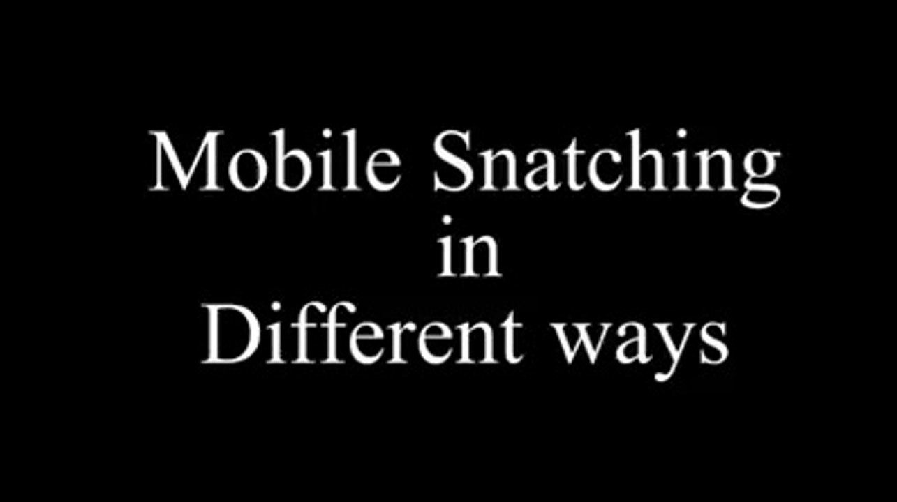 Mobile Snatchin In Different Ways (18)