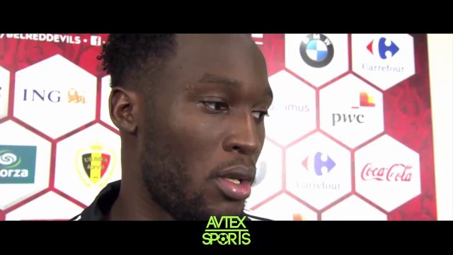 Romelu Lukaku interview Euro Qualifiers 2016 - Belgium 3-1 Bosnia-Herzegovina