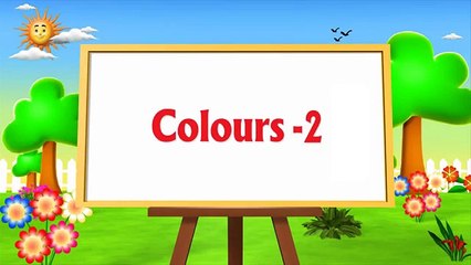 Learn Colors Song for children   3D Animation English Colors Song