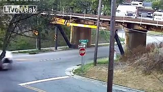 Two crashes in one morning at the 11foot8 bridge