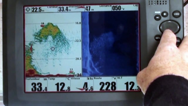 Pêche en mer, Le sondeur humminbird 1197c