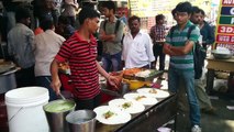 Indian south indian food dosa making roadside