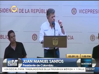 Download Video: Santos acepta reunirse con presidente Maduro