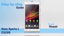 Sony Xperia L C2105 repair, disassembly manual