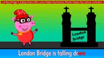 London Bridge Is Falling Down With Lyrics Peppa Pig Nursery Rhyme Peppa Pig Cartoon Animation