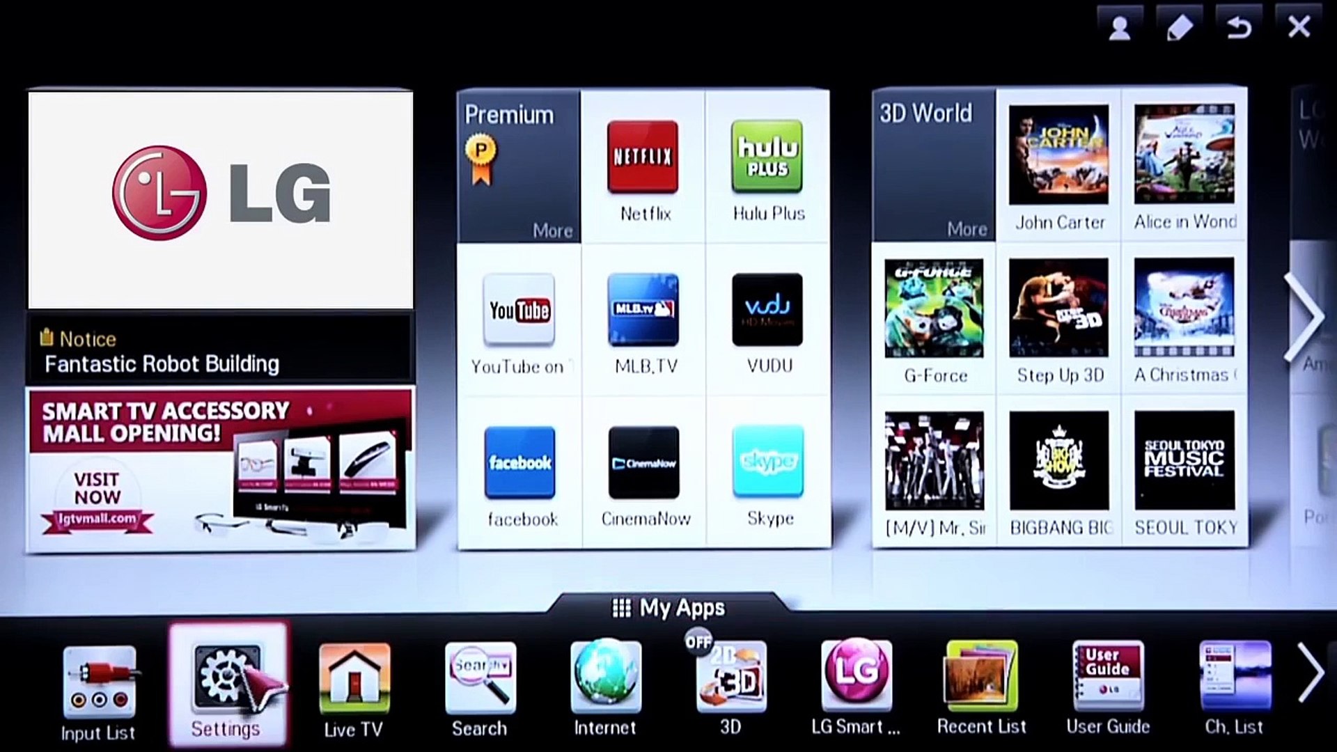 LG Smart TV - SET-TOP Box Control Application ( Setup and Usage) - video  Dailymotion