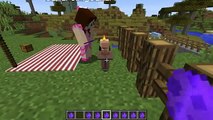 PopularMMOs Minecraft: OUTDOOR FURNITURE! PICNIC BASKET, BLANKET, UMBRELLA, & MORE!!