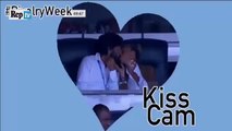 La 'kiss cam' pizzica Pirlo: bacio a Valentina nello stadio di New York