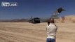 Extreme Landing on Dirty Runways for the US C-17 Transport Plane + M1 Abrams Tank Shooting