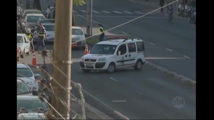 Protesto marca mais um dia de greve no Rio Grande do Sul