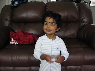 Rhymes and pointing body parts