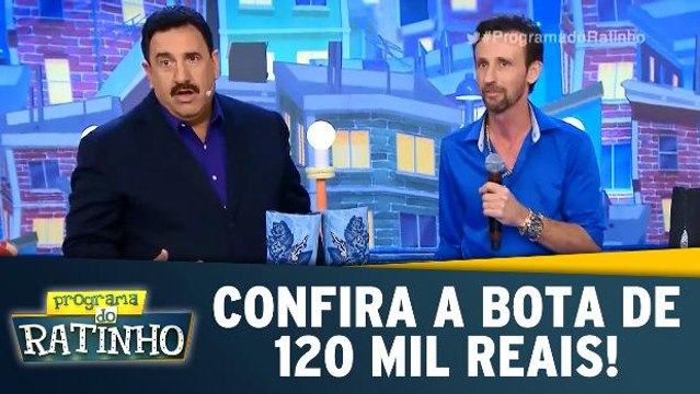 Confira a bota de 120 mil reais!
