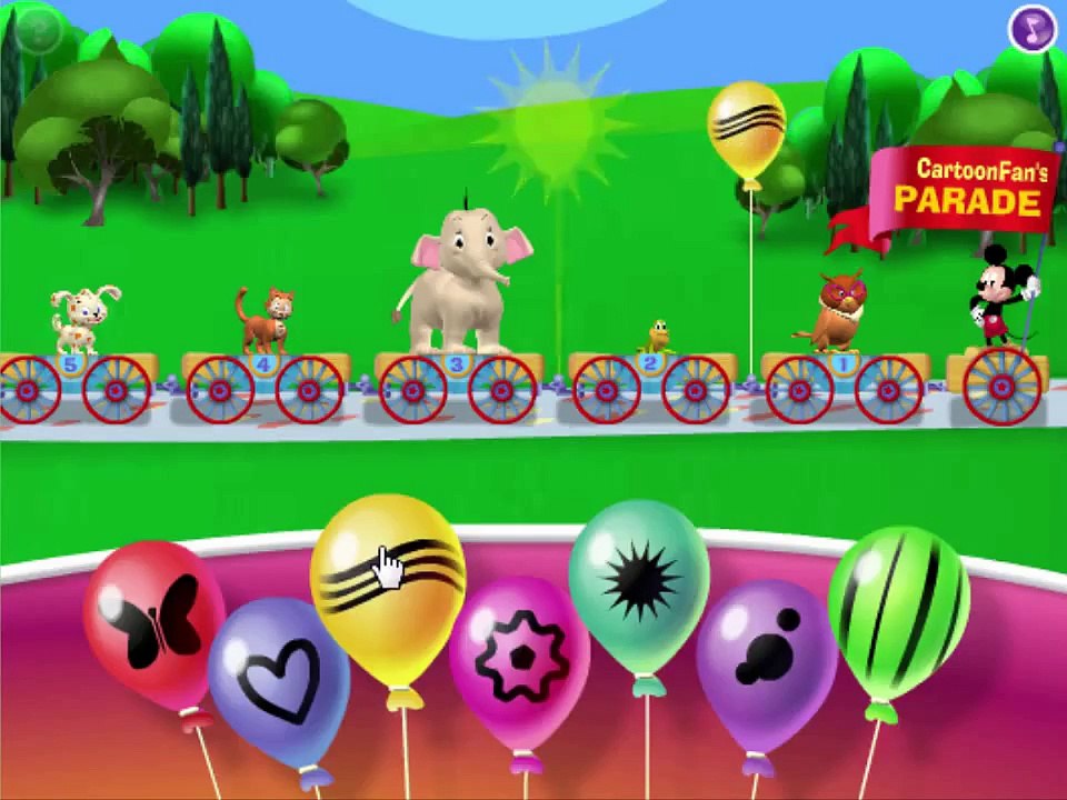 Disney Jr Mickey Mouse Clubhouse Mickey's Animal Video Parade Cartoon Game Play Walkthroug