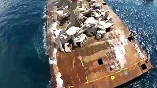 Massive Fail As Artificial Reef In Florida Flips Upside Down