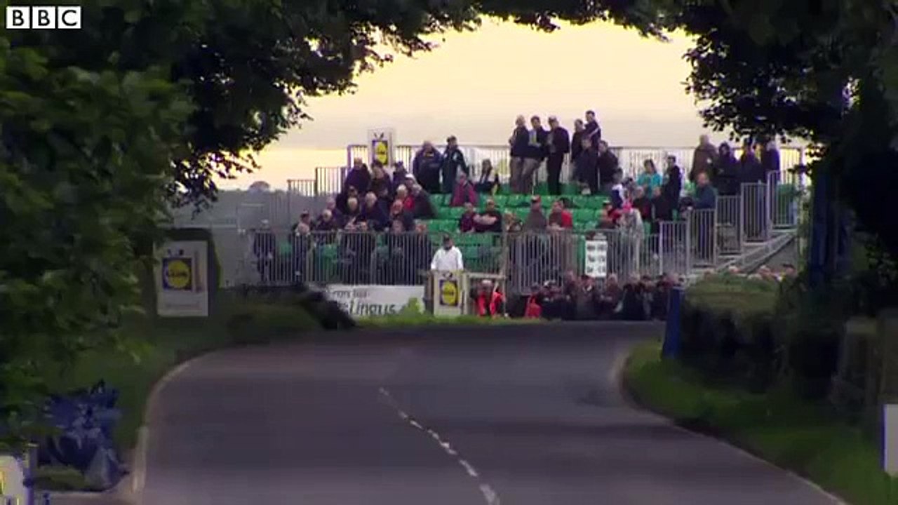 Guy Martin crash UlsterGP 2015