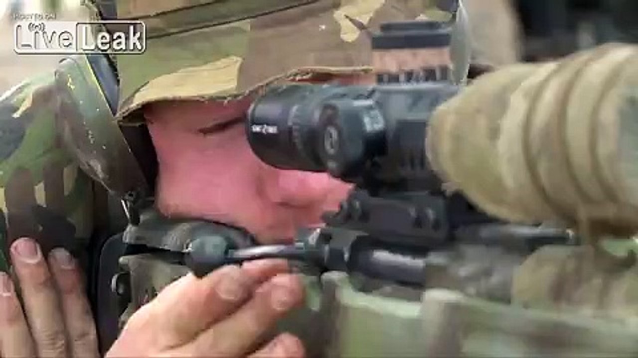 Soldier Shooting the Powerful German "RPG" Panzerfaust 3 - German/Czech/Dutch Army in Action