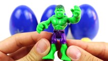 Surprise Eggs Pocoyo Lego Simpson Peppa Pig Play Doh Hulk Frozen Ben and Holly Egg